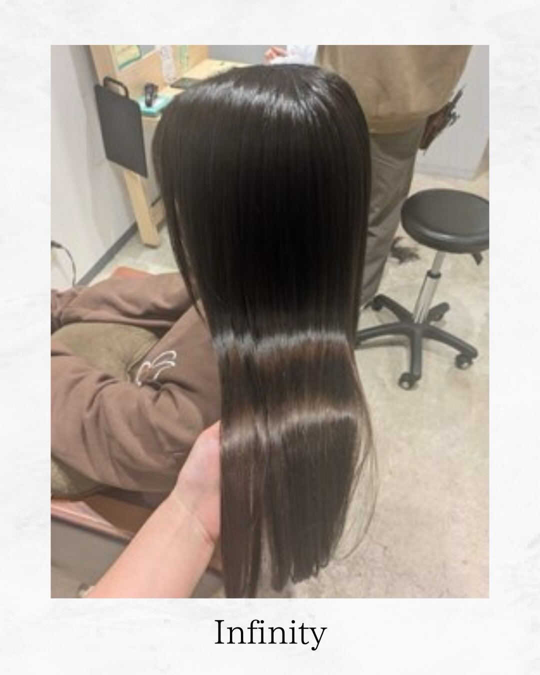 湿気に負けない、ツヤ髪ストレート✨