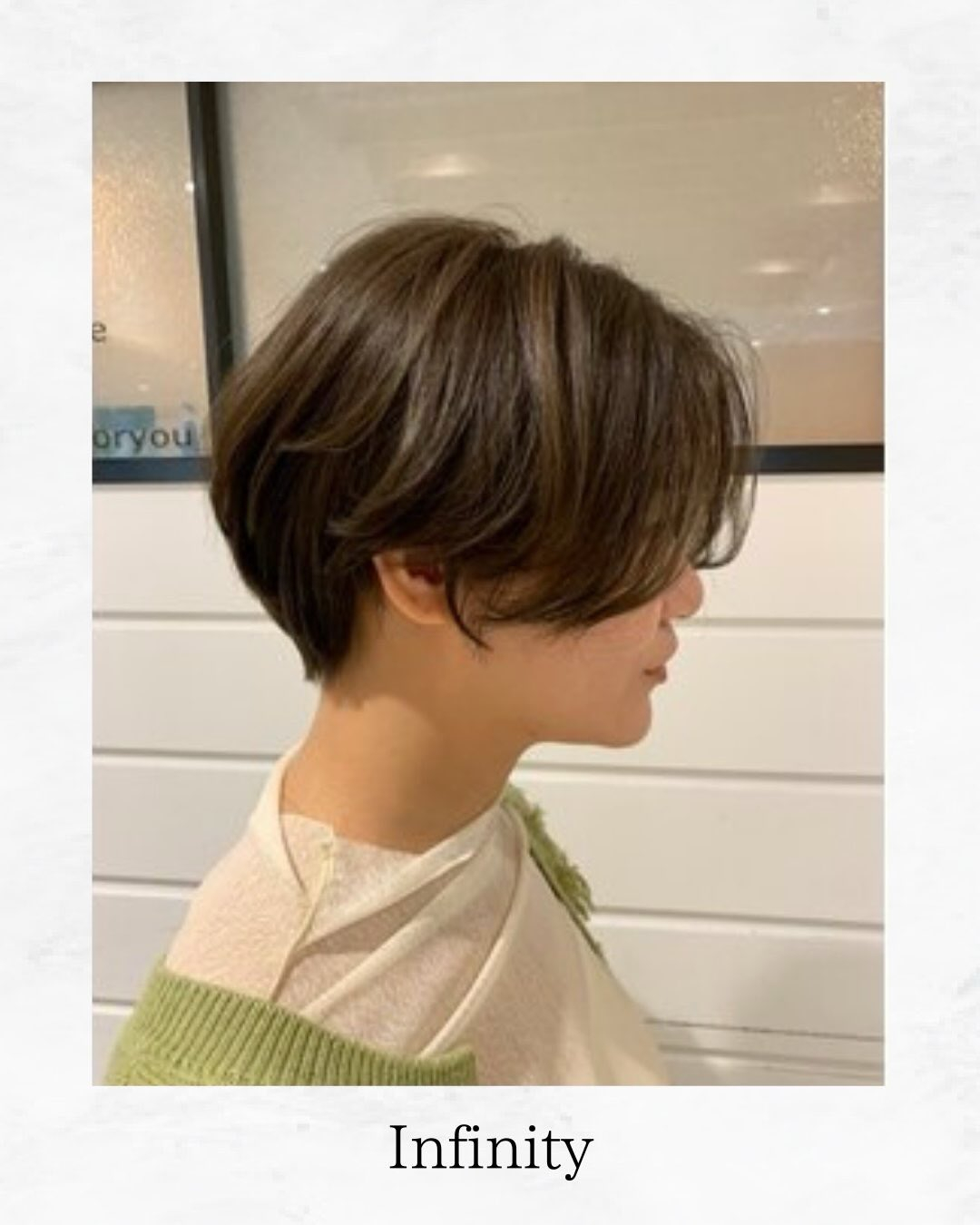 女性らしさを残したハンサムショート✨️