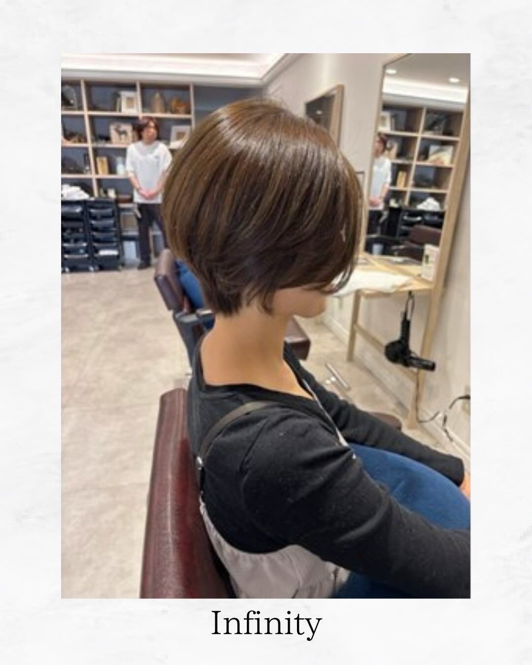丸みで魅せる、大人ショート✂️