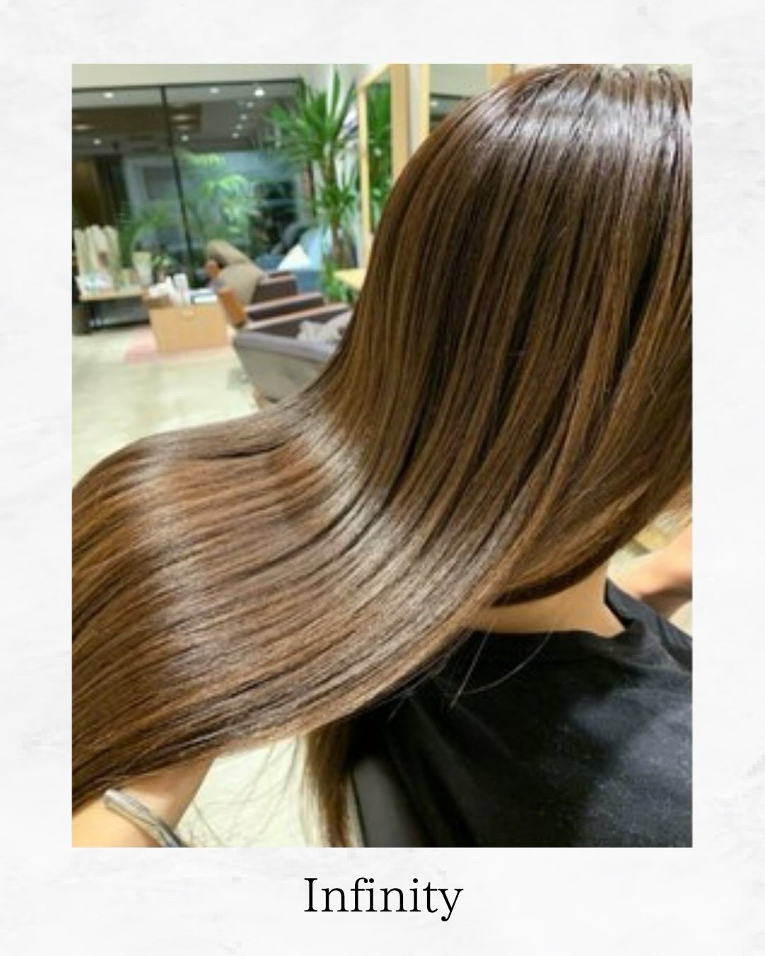 湿気に負けない、ツヤ髪ストレート✨